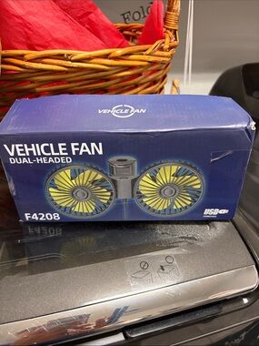 Dual-Head USB Fan